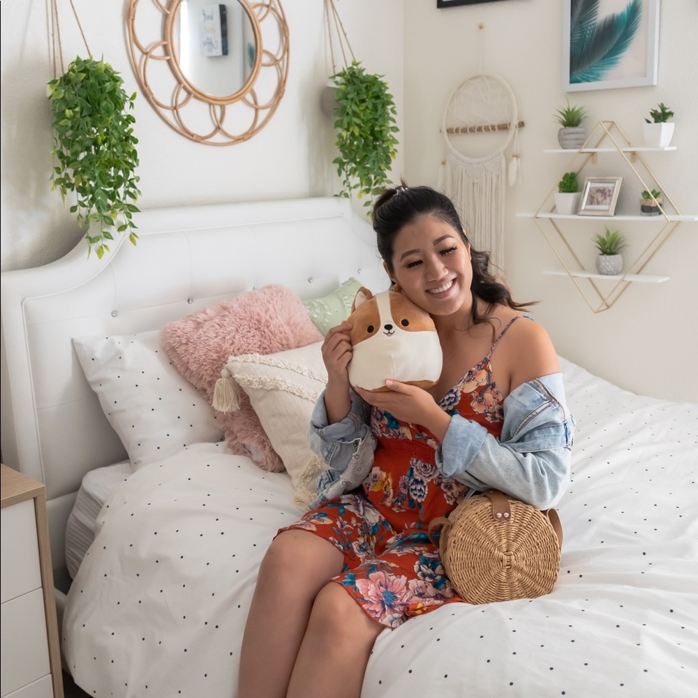 [LIKE 🆕] Band Of Gypsies: Red Floral Dress - Picture 3 of 7